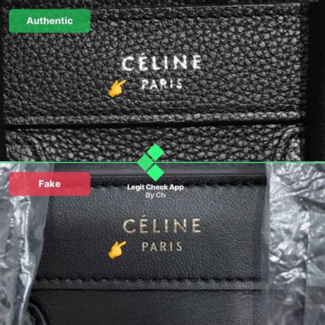 celine paris bag real vs fake|counterfeit Celine bags.